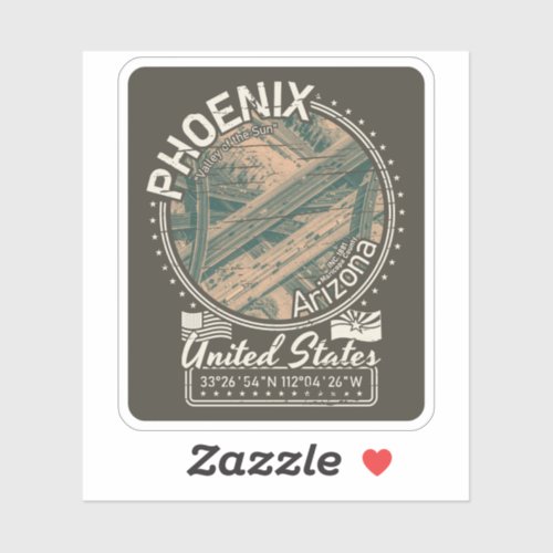 CITY OF PHOENIX ARIZONA _ PHOENIX CITY HIGHWAY STICKER