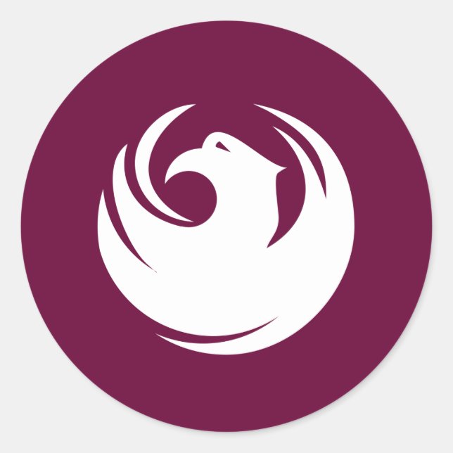 City of Phoenix Official Logo Classic Round Sticker (Front)
