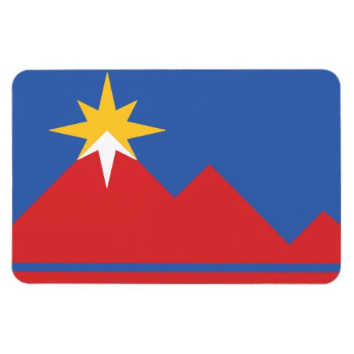 City of Pocatello Flag Flexible Magnet
