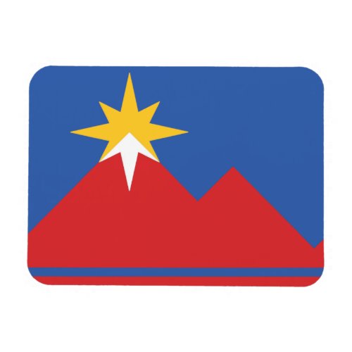 City of Pocatello Flag Flexible Magnet