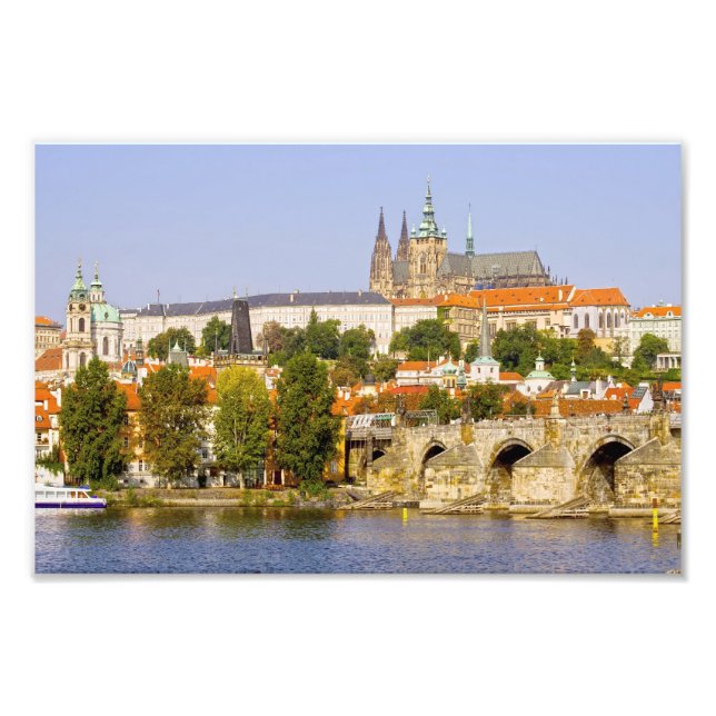 City of Prague Photo Print (Front)