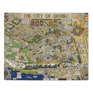 City of Quebec Map Jigsaw Puzzle