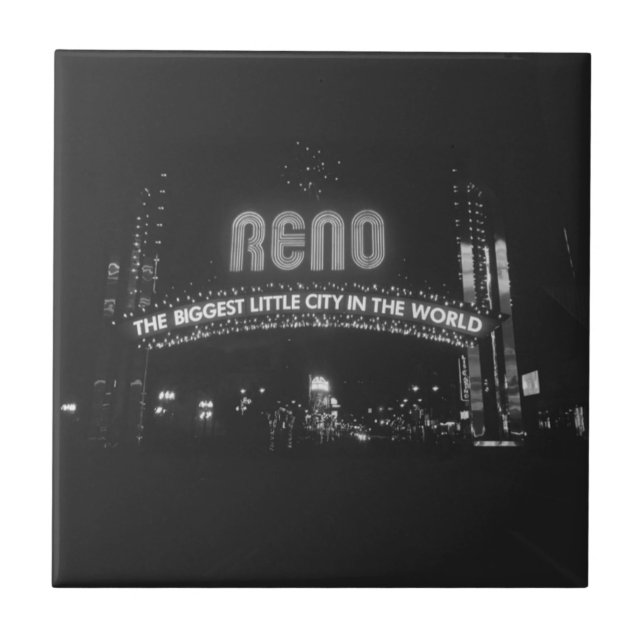 City of Reno Ceramic Tile (Front)