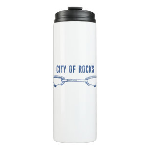 City Of Rocks Idaho Rock Climbing Quickdraw Thermal Tumbler