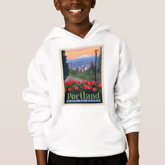 City of Roses | Portland, Oregon Hoodie (Front)