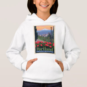 City of Roses   Portland, Oregon Hoodie