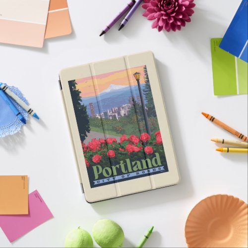 City of Roses  Portland Oregon iPad Air Cover