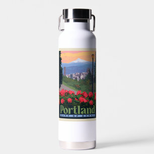 City of Roses   Portland, Oregon Water Bottle