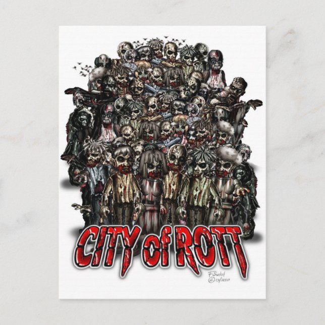 City of Rott Merchandize Postcard (Front)