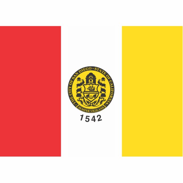 City of San Diego flag Cutout (Front)