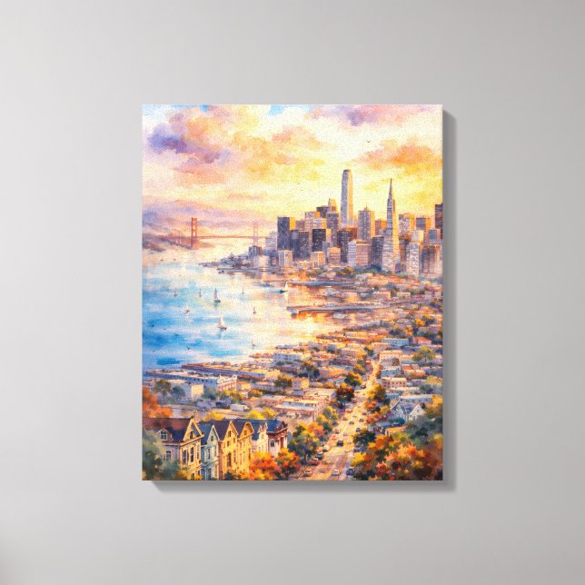 City of San Francisco Canvas Print (Front)
