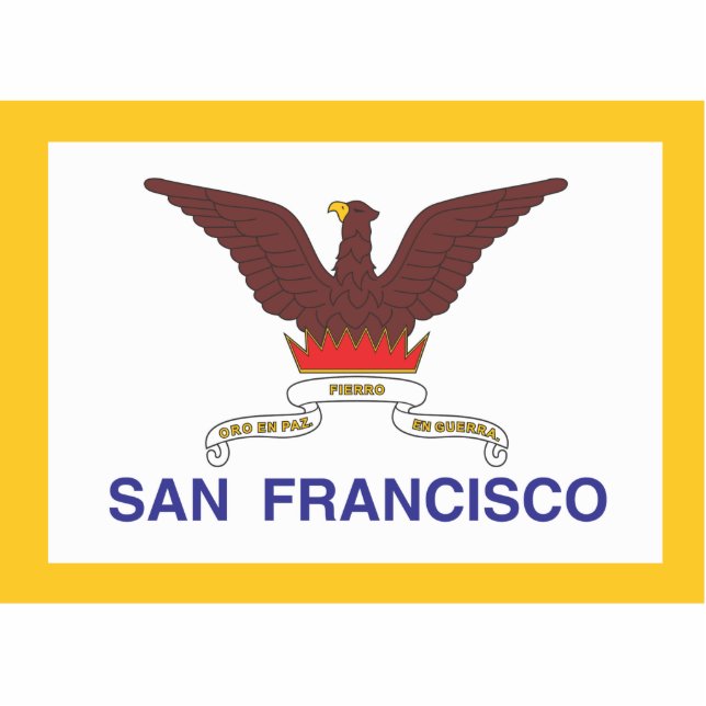 City of San Francisco flag Cutout (Front)