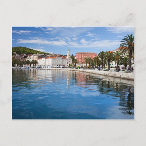 City of Split in Croatia Postcard