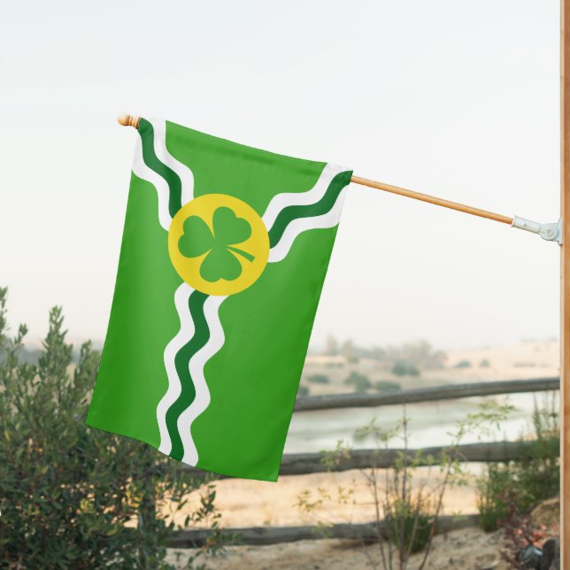 City of St. Louis Flag - St. Patrick's Day (Insitu (Back))