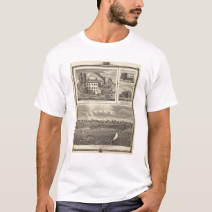 City of Storm Lake brewery, Muscatine bldg T-Shirt