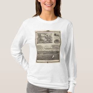 City of Storm Lake brewery, Muscatine bldg T-Shirt
