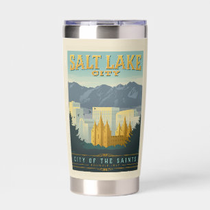 City of the Saints   Salt Lake City, Utah Insulated Tumbler