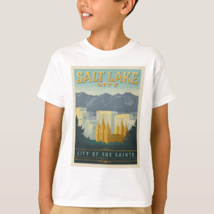 City of the Saints   Salt Lake City, Utah T-Shirt
