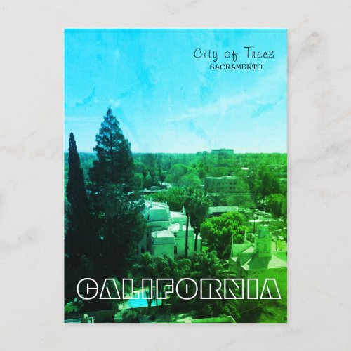 City of Trees Postcard