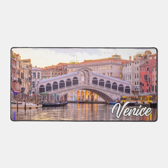 City Of Venice, Italy Desk Mat (Front)