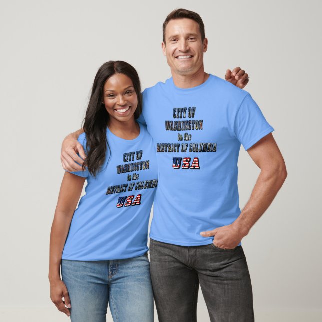 City of Washington in the District of Columbia USA T-Shirt (Unisex)