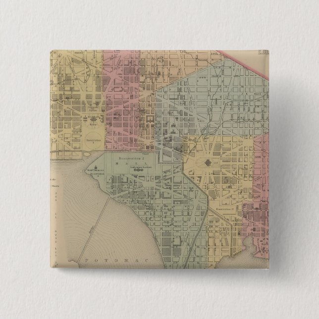 City of Washington Pinback Button (Front)