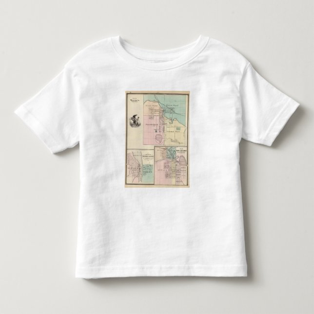 City of Waupaca, Village of Winneconne Toddler T-shirt (Front)