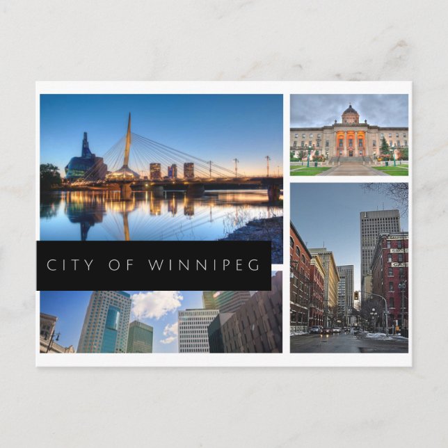 City of Winnipeg Postcard (Front)