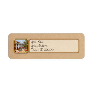 City - OH - The Chester Park Club House 1909 Label