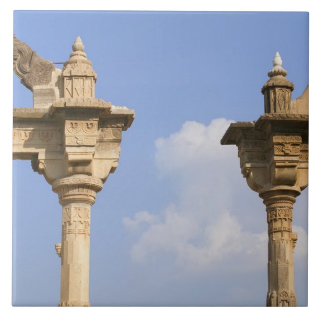 City Palace, Udaipur, Rajasthan, India 2 Ceramic Tile (Front)