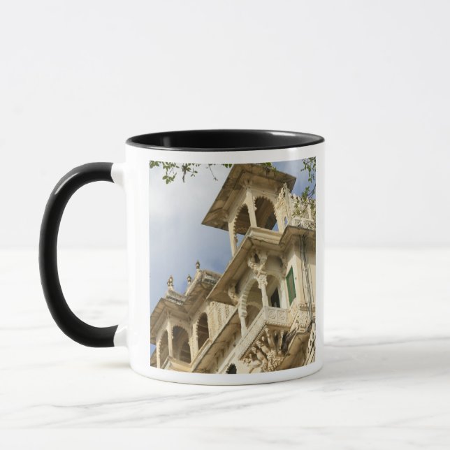 City Palace, Udaipur, Rajasthan, India Mug (Left)