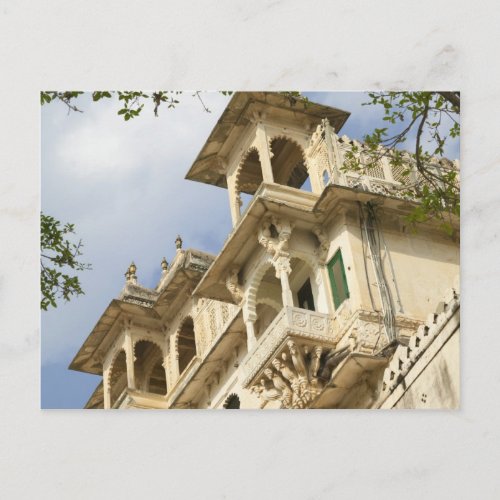 City Palace Udaipur Rajasthan India Postcard