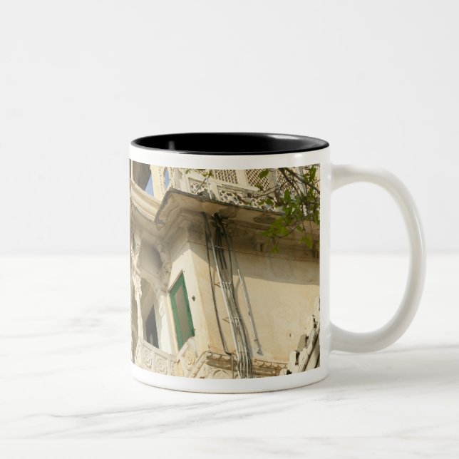 City Palace, Udaipur, Rajasthan, India Two-Tone Coffee Mug (Right)