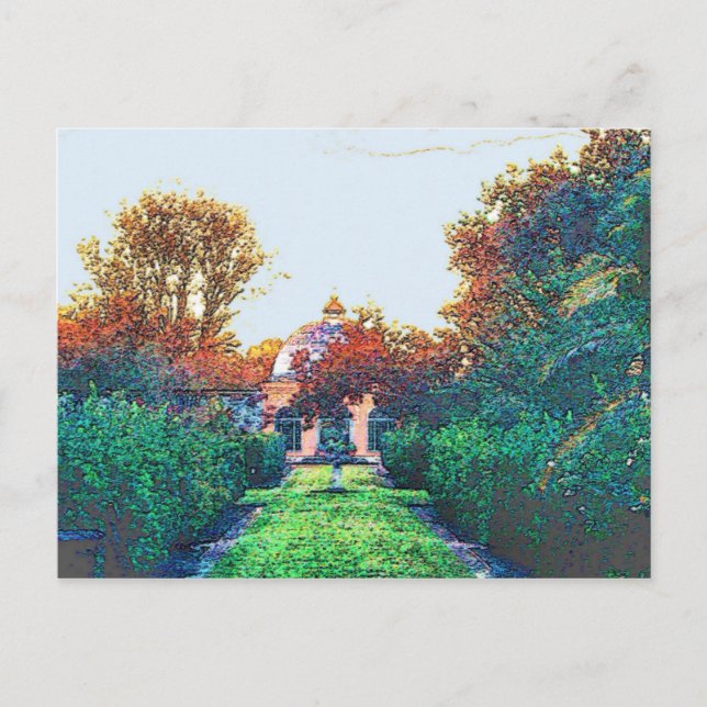 City Park Garden Hot House Postcard (Front)