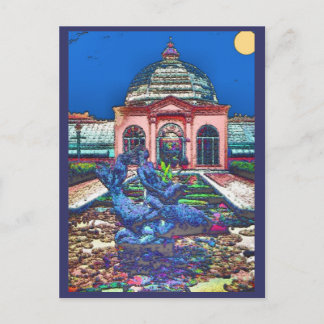 City Park Garden Hot House Postcard