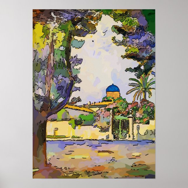 City Park, Gardens, Poster (Front)