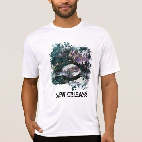  City Park New Orleans Bridge T_Shirt