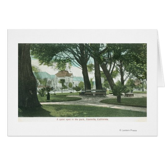 City Park ViewAlameda, CA Cards (Front Horizontal)