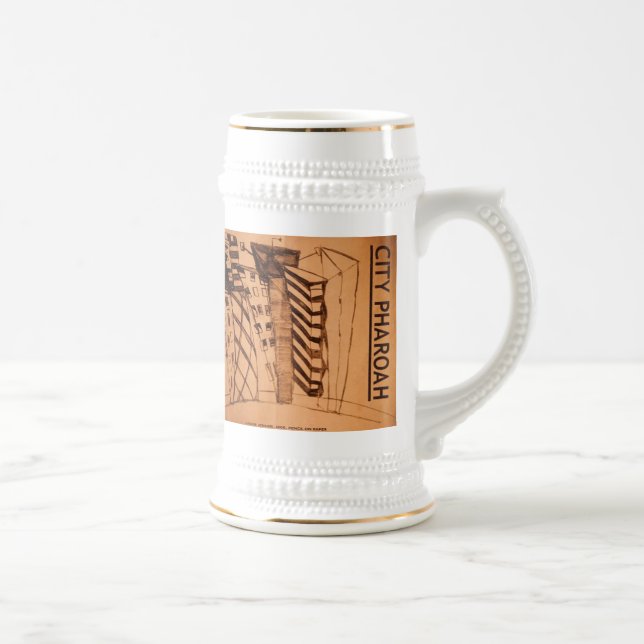 CITY PHAROAH BEER STEIN (Right)
