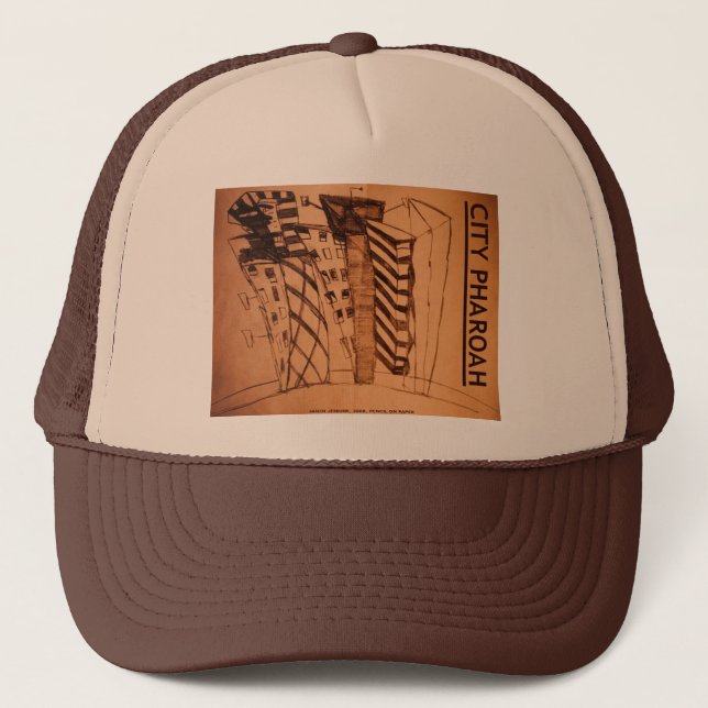 CITY PHAROAH TRUCKER HAT (Front)