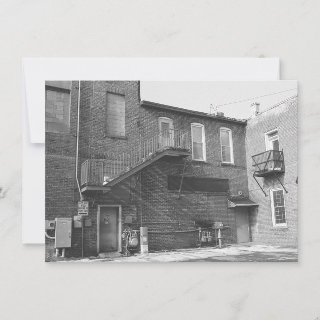 city photography note card (Front)