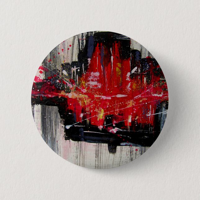 city pinback button (Front)