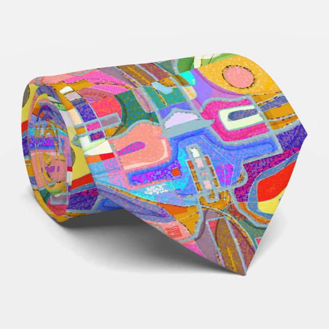 City Planning Neck Tie (Rolled)