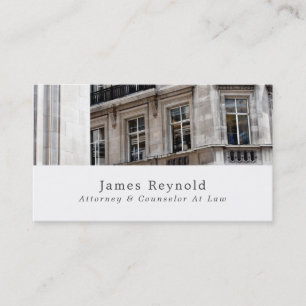 City Portrait, Legal Professional Business Card