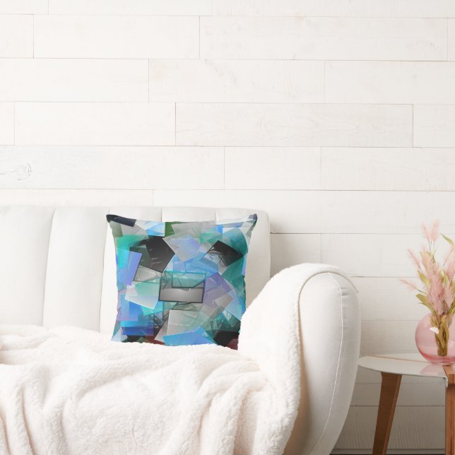 City Puddles....... Throw Pillow (Couch)