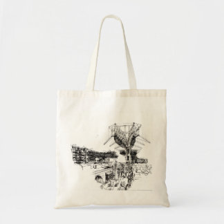 City Rebuilding Machine Tote Bag