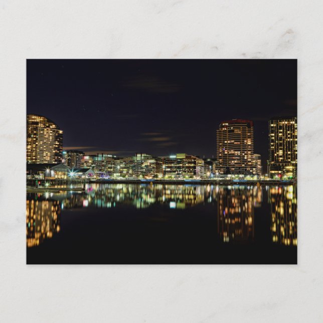 City Reflection Postcard (Front)