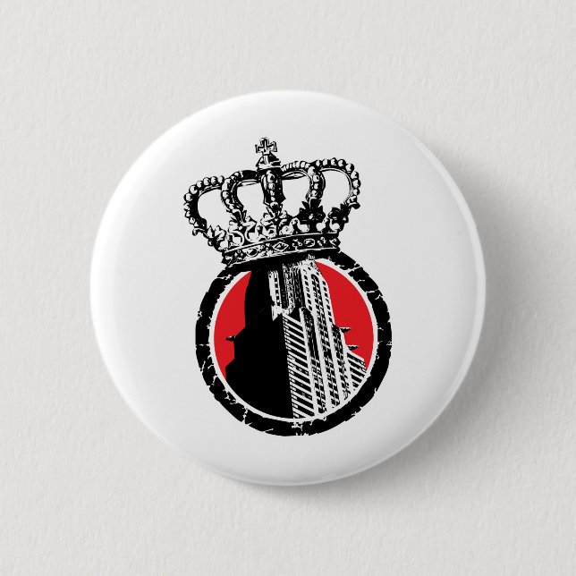 City Royalty Logo Button (Front)