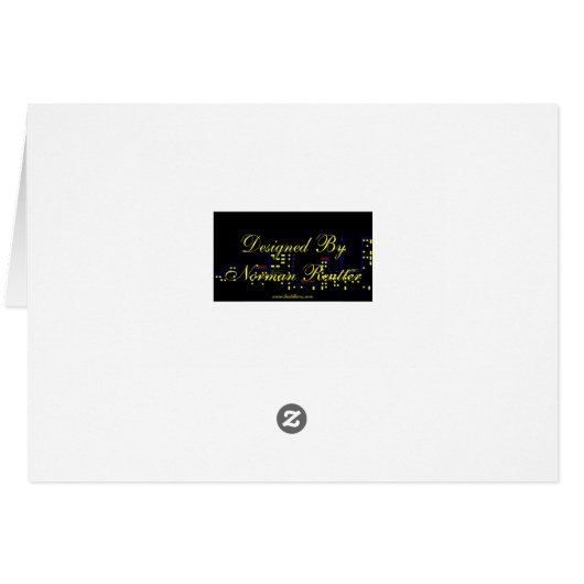 City Scape Card (Back Horizontal)