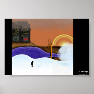 City Scape Poster